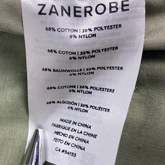 Zanerobe Men's Tan Hike Jumpa Tapered Cargo Pocket Pant in Sage US 38 - Picture 10 of 10